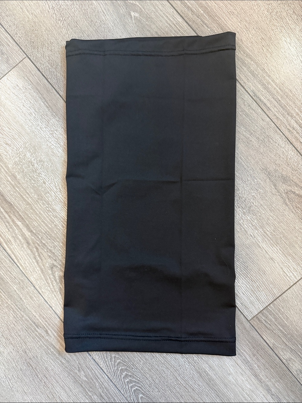Everyday Black Tube Scarf for Women